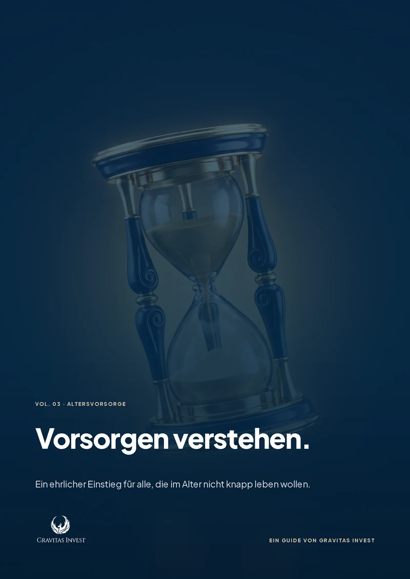 Cover des Hauptguides Altersvorsorge verstehen