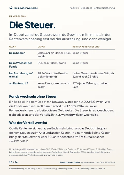 Leseprobe: Die Steuer